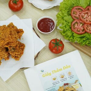 Giấy thấm dầu mỡ Vinagreen loại dày