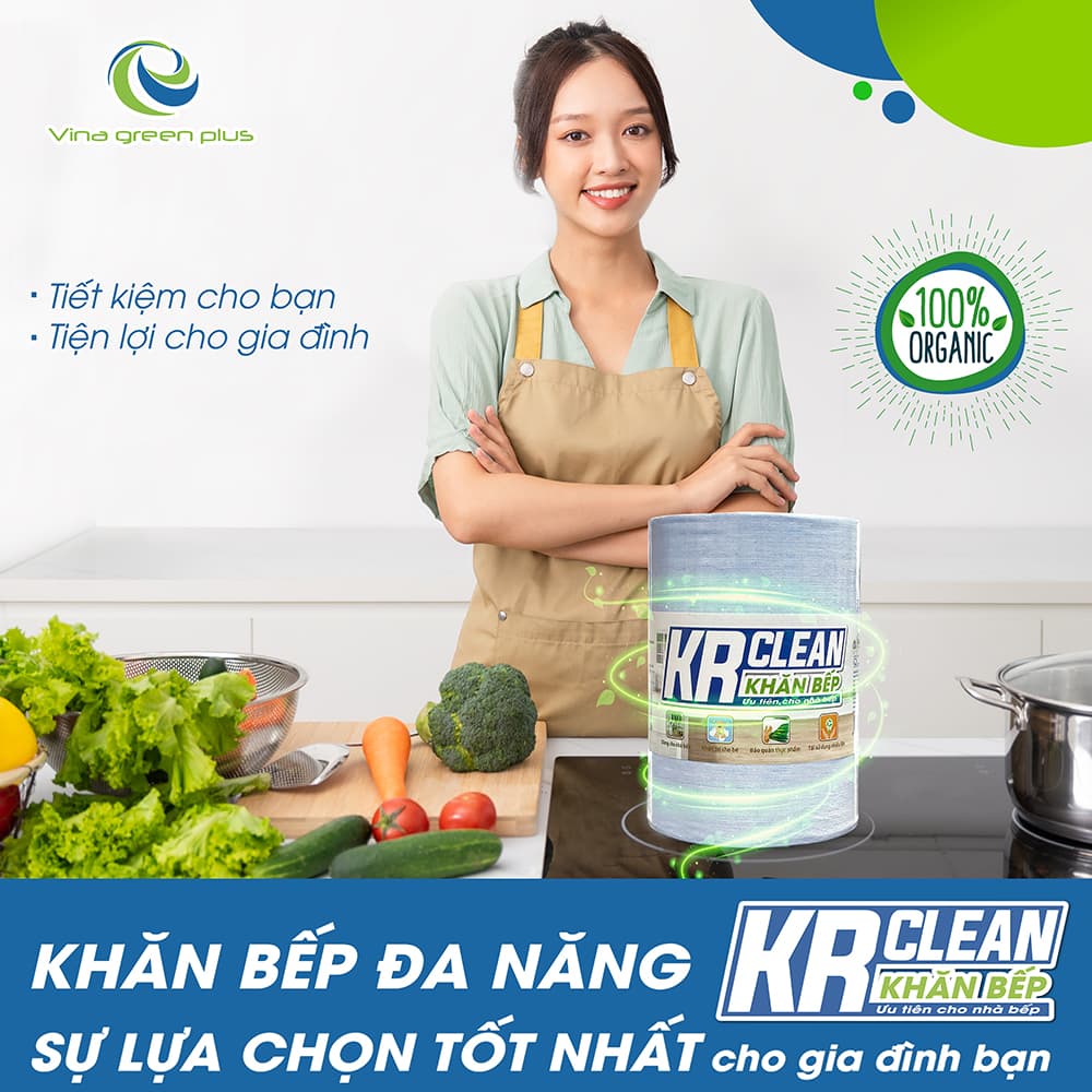 Khăn bếp KR Clean Khăn bếp KR Clean