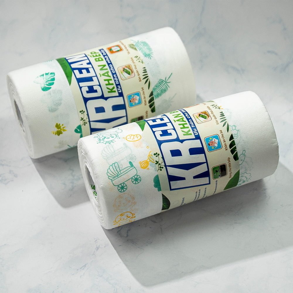 Khăn bếp in hình KRclean Khăn bếp in hình KRclean