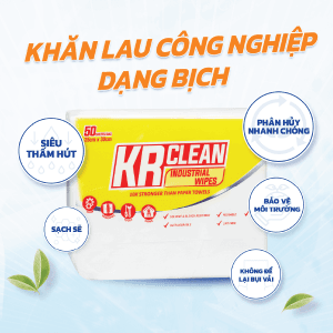 Khăn lau công nghiệp dạng bịch 2026 Khăn lau công nghiệp dạng bịch 2026