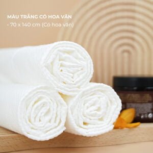 Khăn tắm tiệt trùng kawaii