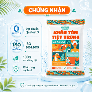 Khăn tắm tiệt trùng Kawaii 2026 3