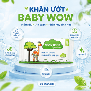 Khăn ướt Baby Wow 2026 Khăn ướt Baby Wow 2026