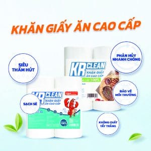 khăn giấy ăn cao cấp krclean 2026