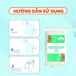 khăn khô đa năng kawaii 2026 3 khăn khô đa năng kawaii 2026 3