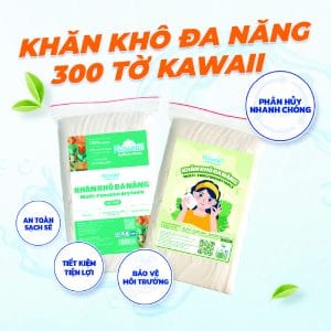 khăn khô đa năng kawaii 2026 khăn khô đa năng kawaii 2026