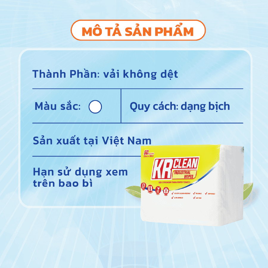 khăn lau công nghiệp dạng bịch 2026 1