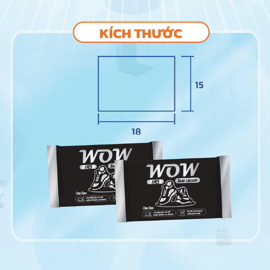 khăn lau giày wow 2