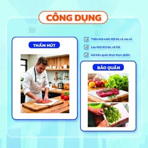 khăn lau thực phẩm krclean 2026 3 khăn lau thực phẩm krclean 2026 3