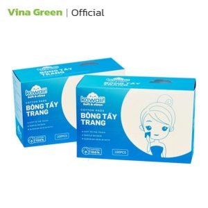 Khăn tẩy trang dùng 1 lần kawwaii của Vina Green