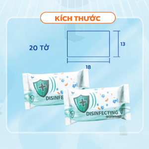 khăn ướt kháng khuẩn có cồn 2026 2