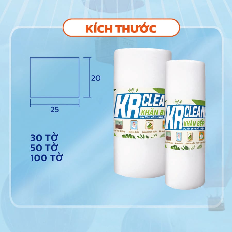 khăn vải đa năng lau bếp krclean trắng 2 khăn vải đa năng lau bếp krclean trắng 2