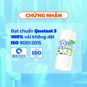 khăn vải đa năng lau bếp krclean trắng 4 khăn vải đa năng lau bếp krclean trắng 4