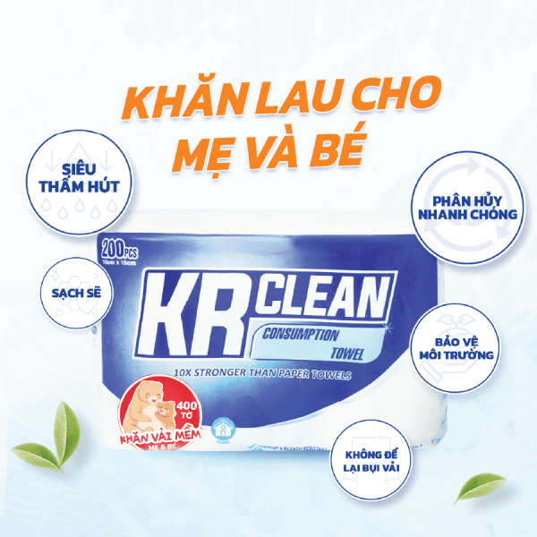 khăn vải mềm cho mẹ và bé