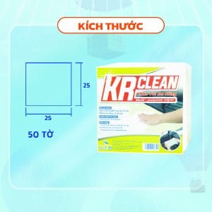 khăn vải đa năng châm bi krclean 2 khăn vải đa năng châm bi krclean 2