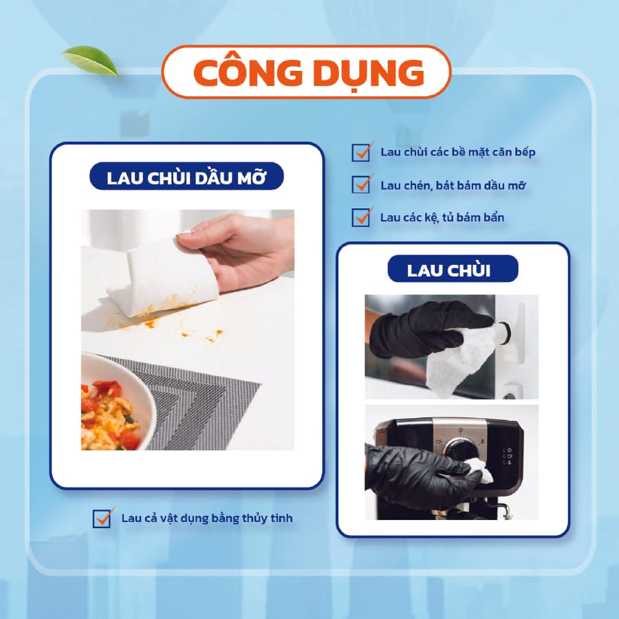 khăn vải đa năng chấm bi krclean 3 khăn vải đa năng chấm bi krclean 3