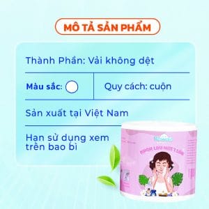 khăn lau mặt 1 lần Kawaii 2026 1