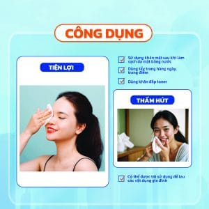 khăn lau mặt 1 lần Kawaii 2026 4