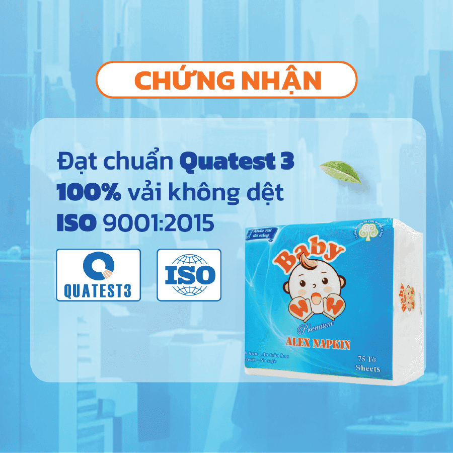 khăn vải khô đa năng cho em bé baby wow 2026 4 khăn vải khô đa năng cho em bé baby wow 2026 4
