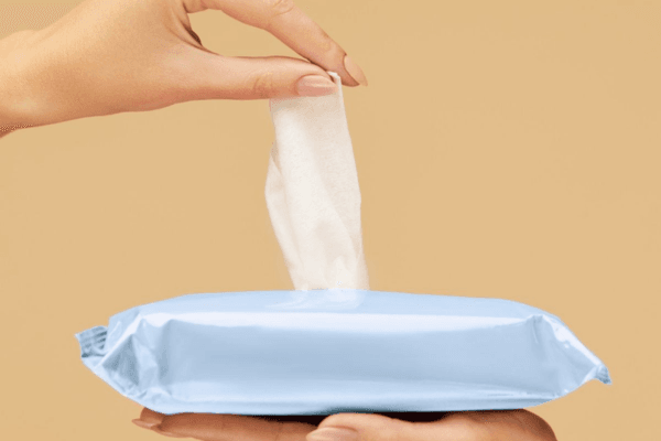 Cồn trong khăn ướt nguy hiểm như nào