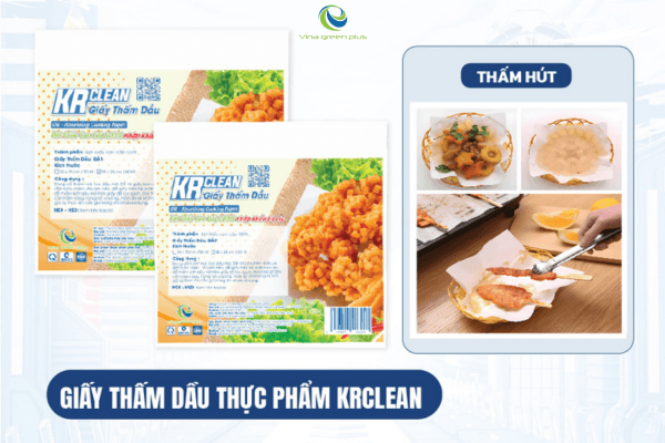 Giấy thấm dầu thực phẩm Krclean