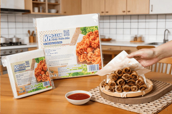Giấy Thấm Dầu Thực Phẩm Krclean - An Toàn Cho Gia Đình