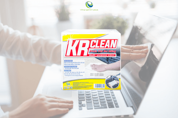 Khăn Vải Đa Năng KRClean - Giải Pháp Vệ Sinh Màn Hình Máy Tính An Toàn, Hiệu Quả 