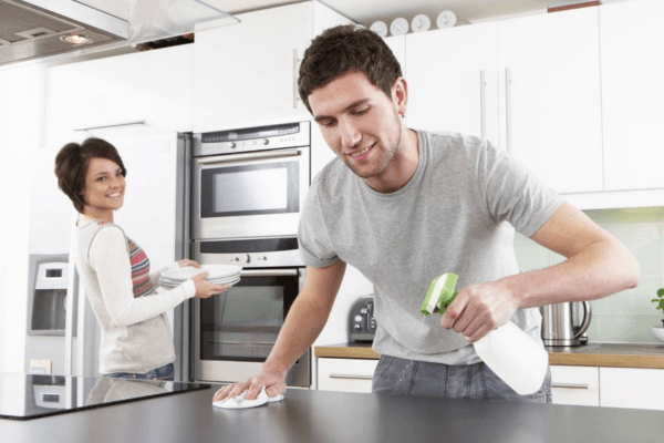 Khăn đa năng giúp đánh bay dầu mỡ nhà bếp siêu tốc