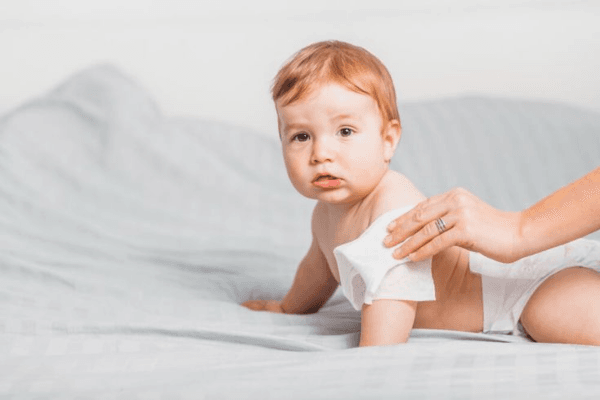 Khăn khô với kết cấu vải dai, mịn và không để lại vụn vải