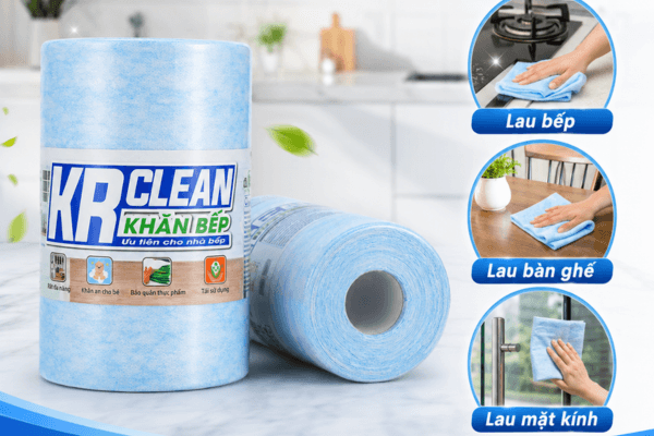 Khăn lau bếp xanh KRClean