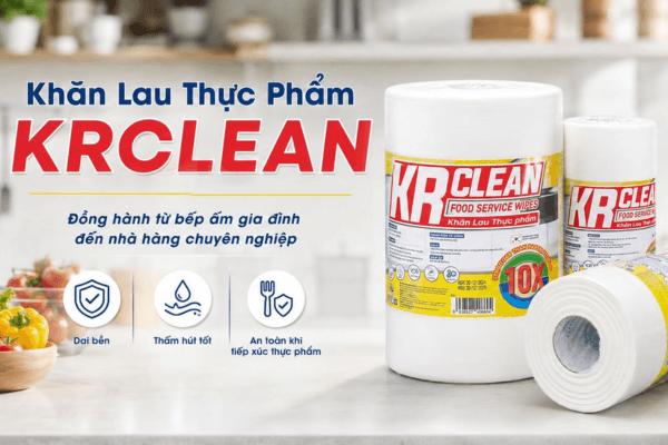 Đa Dạng Công Dụng Của Khăn Thấm Nước Thực Phẩm KRCLEAN
