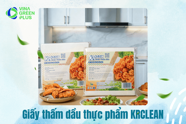 Giấy Thấm Dầu Thực Phẩm KRCLEAN – Giải Pháp Bóc Tách Mỡ Thừa An Toàn