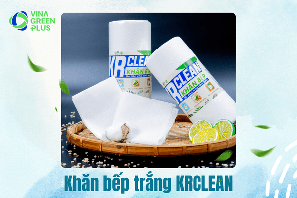 Khăn Vải Đa Năng KR Clean Cuộn Trắng – Giải Pháp Hoàn Hảo Cho Bếp Ấm