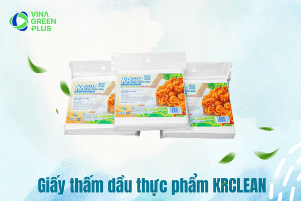 Giấy Thấm Dầu Thực Phẩm KRClean - Giải Pháp Lọc Dầu & Thấm Mỡ Vượt Trội
