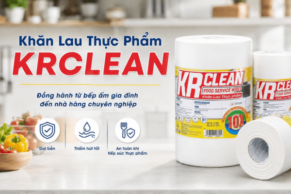 Hướng Dẫn Sử Dụng Khăn Lau Thực Phẩm KRClean Đạt Hiệu Quả Tối Đa