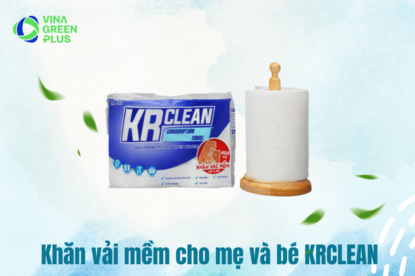Khăn Vải Mềm KRClean - Sự Lựa Chọn Hoàn Hảo Cho Mẹ Và Bé