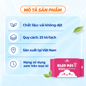 Khăn khô dạng bịch Kawaii 2