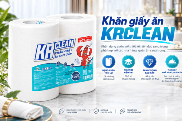 Lợi Ích Khi Sử Dụng Khăn Giấy KRClean Trong Kinh Doanh F&B