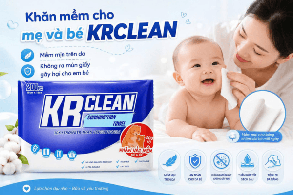 Ứng Dụng Đa Năng Trong Gia Đình Của Khăn KRClean