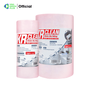 khăn lau đa năng hồng krclean khăn lau đa năng hồng krclean