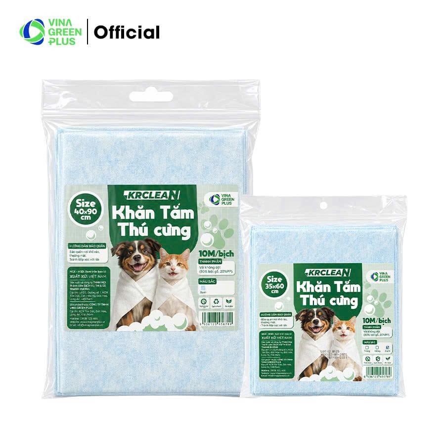 khăn tắm thú cưng KRCLEAN