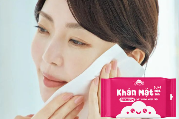Hướng Dẫn Rửa Mặt Đúng Cách Kết Hợp Khăn Lau Mặt Kawaii