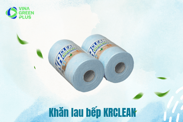 Khăn Cuộn Lau Bếp KRClean - Trợ Thủ Dọn Dẹp Nhà Cửa Hoàn Hảo